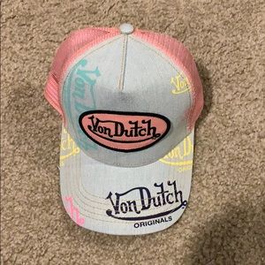BRAND NEW VON DUTCH TRUCKER HAT.